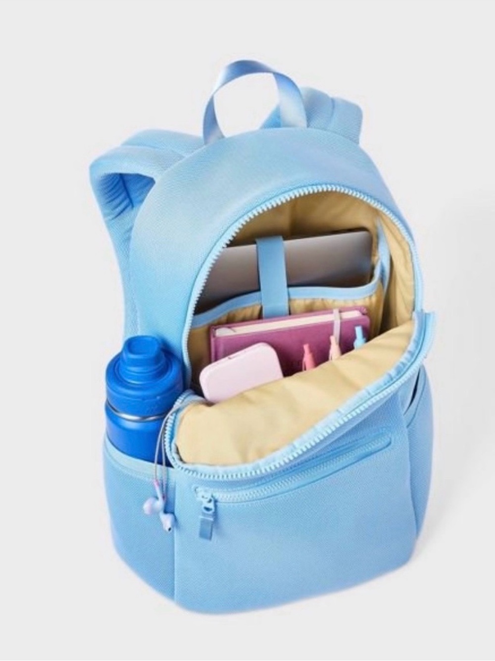 all in motion Pastel Blue Mini Backpack - Picture 3 of 4